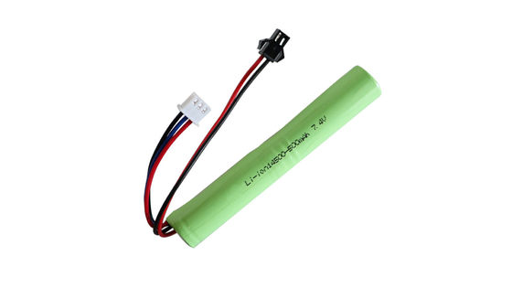 Produttori di batterie agli ioni di litio 14500 7,4 V 500 mAh Batteria agli ioni di litio sicura con protezione da scarica eccessiva e PCM/PCB