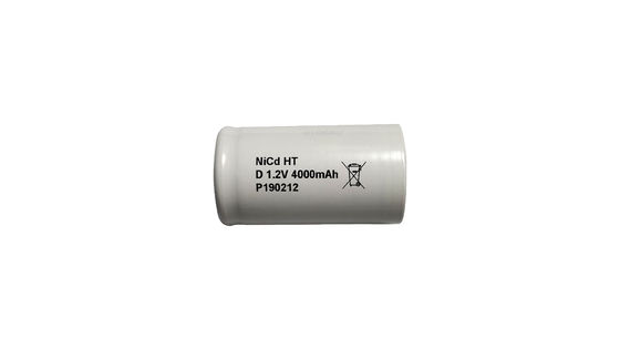 NiCd D 1.2V 4000MAH Capacità della batteria della formula chimica Batteria polimerica al litio per batteria medica 72200
