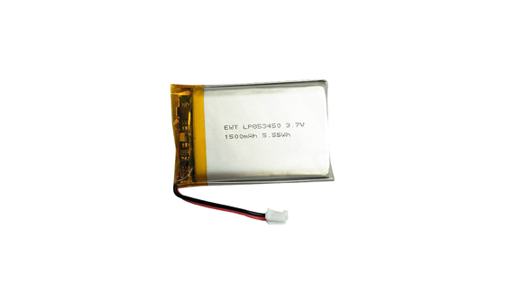 LP853450 3.7V 1500mAh Batteria miniatura LiPo da -20°C a 60°C