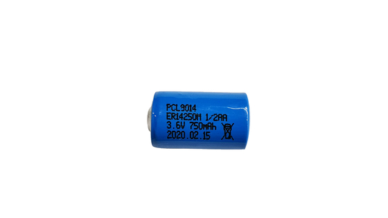 Batteria al litio-tionil cloruro ER14250M 3.6V 750mAh per ambienti estremi